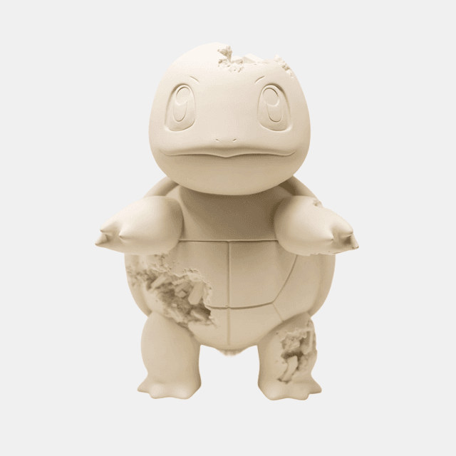 Daniel Arsham Crystalized Squirtle Figure